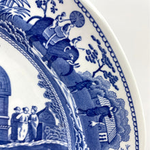 Load image into Gallery viewer, Spode Blue Room Collection Caramanian, Traditions Series Plate, Blue and White Transferware