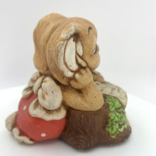 Load image into Gallery viewer, Vintage Moorcraft  Woodlander Tricia Rabbit Figurine - Made in England