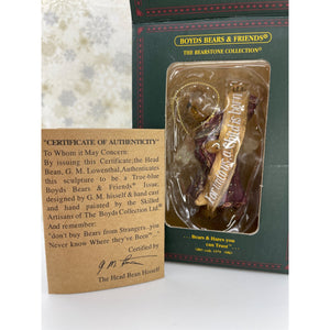 Boyds Bears & Friends Gabriella - The Angel Bear Ornament, For unto us a Child is Born