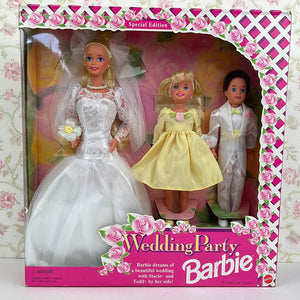 Wedding Party Barbie - Special Edition Deluxe Set, 1994 Mattel