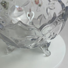 Load image into Gallery viewer, Mikasa Crystal Bowl &quot;Garden Terrace&quot;, Vintage Footed Candy Dish Compote Bowl