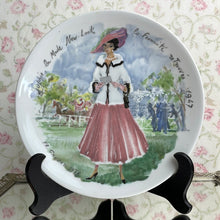 Load image into Gallery viewer, Henri D’Arceau Limoges Collector&#39;s Plate - Sophie la Mode New Look Sophie la Mode New Look, La Féminité Retrouvée