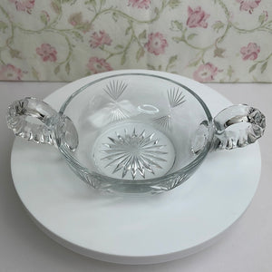 Vintage Imperial Glass Cut Crystal Candy/Nut Dish