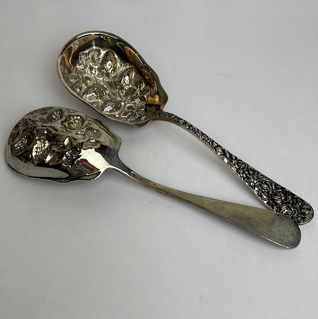 Vintage hot sale serving spoons