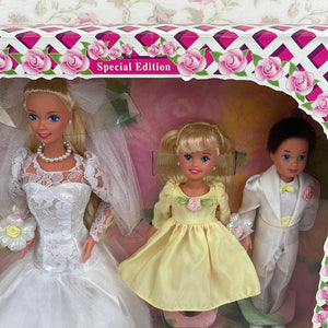 Wedding Party Barbie - Special Edition Deluxe Set, 1994 Mattel