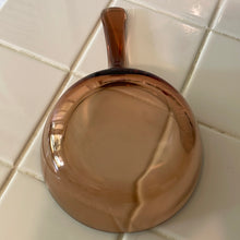 Load image into Gallery viewer, Corning Visions .05L Amber Glass Sauce Pan, Glass Corningware Pot