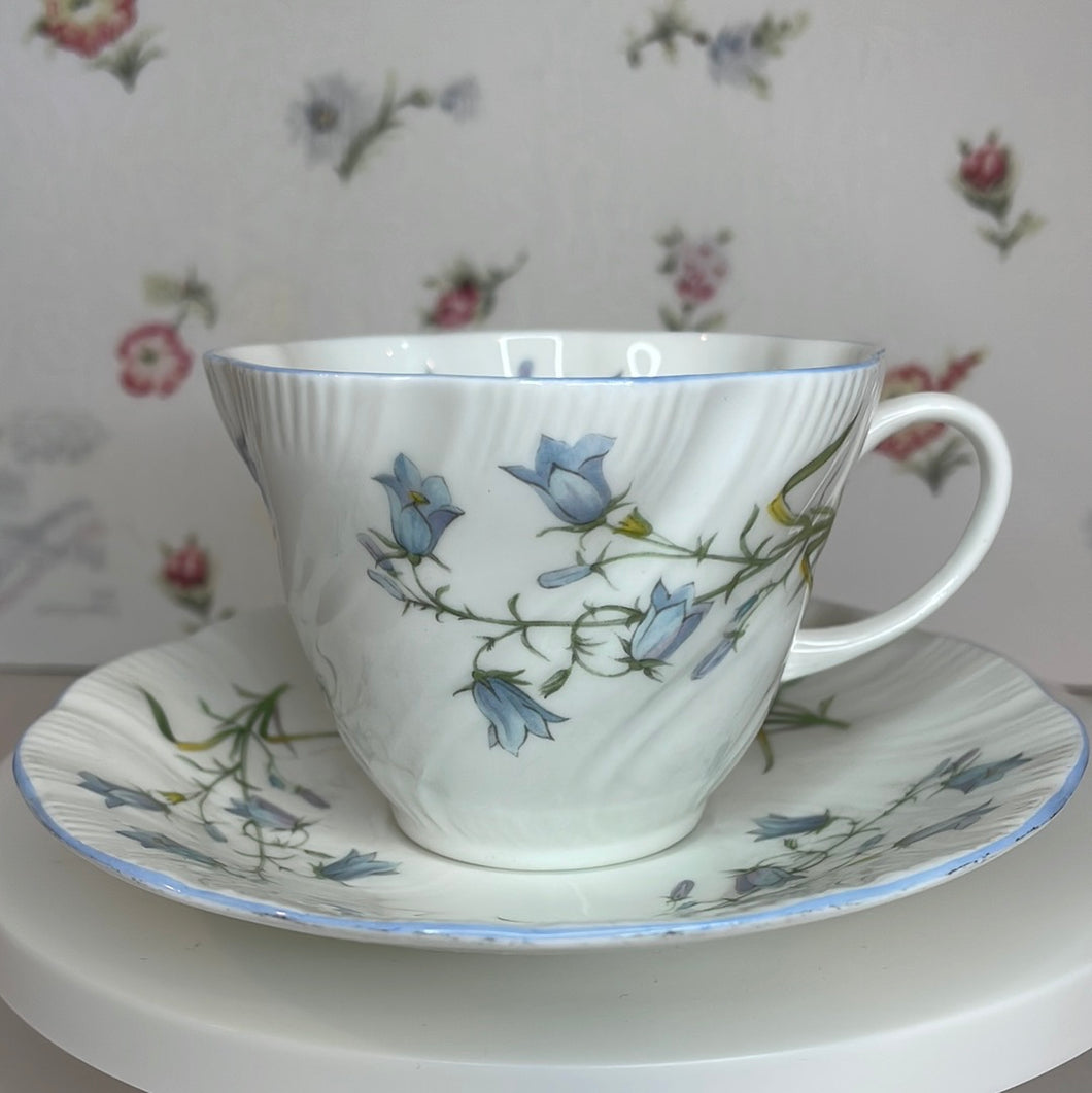 Queen's Fine Bone China Teacup and Saucer, 