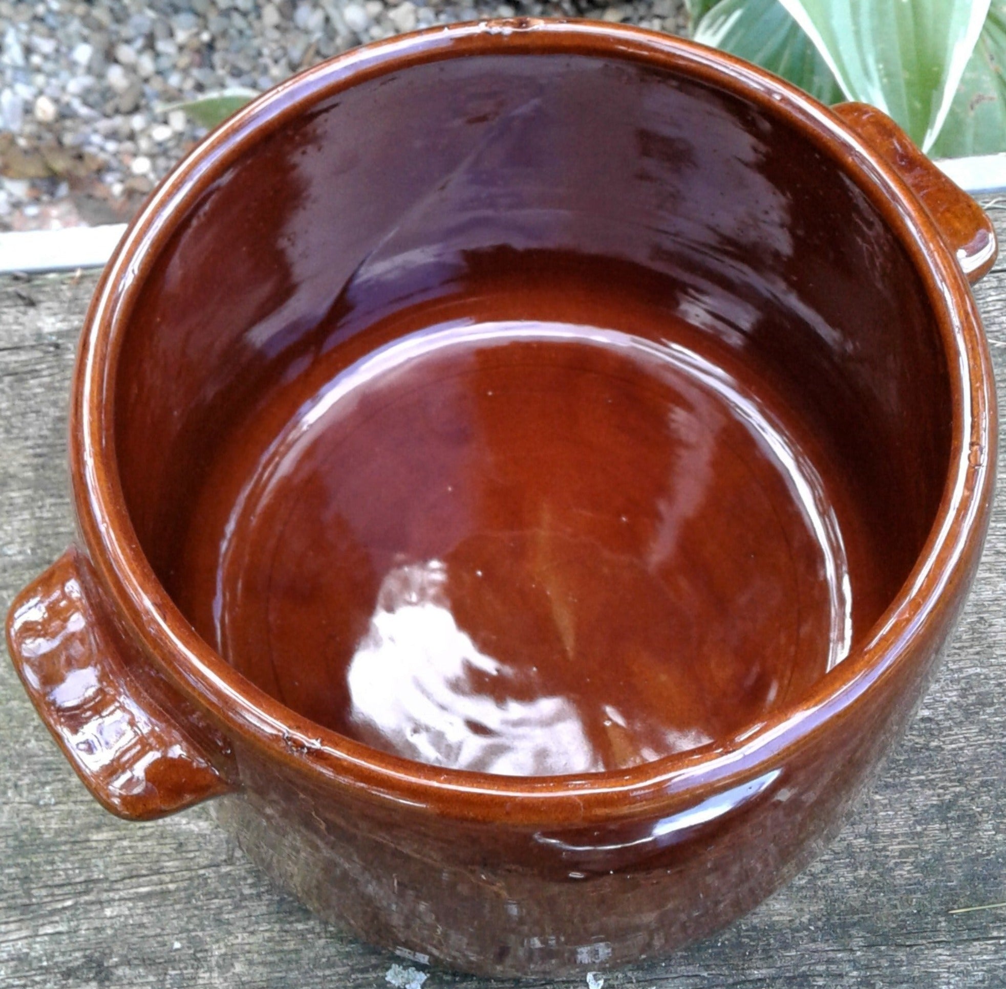 Vintage WEST BEND Glazed Ceramic Crock Pot, Bean Pot With Ceramic Lid, Made  in USA, Brown, Two Quart Stoneware Crock Pot, Soniacollectibles 