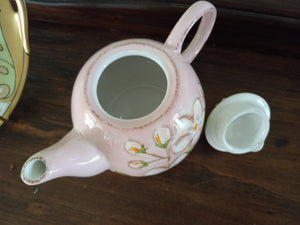 Vintage Apple Blossom Teapot