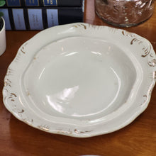 Load image into Gallery viewer, Antique W. H. Grindley Co. England Butter/Cheese Dish with Lid, Semi-Porcelain Floral Vine Pattern