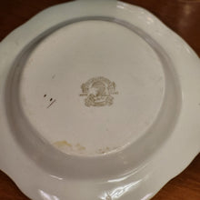 Load image into Gallery viewer, Antique W. H. Grindley Co. England Butter/Cheese Dish with Lid, Semi-Porcelain Floral Vine Pattern