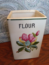 Load image into Gallery viewer, Vintage Royal Sealy Japan Ceramic Canisters, Hand Painted Floral Design