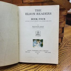 Vintage Book - The Elson Readers Book Four, Elson Extension Series