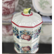 Load image into Gallery viewer, Vintage Avon Sweet Country Harvest Covered Jar